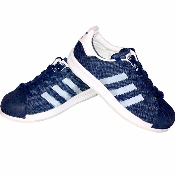 adidas superstar bounce blue